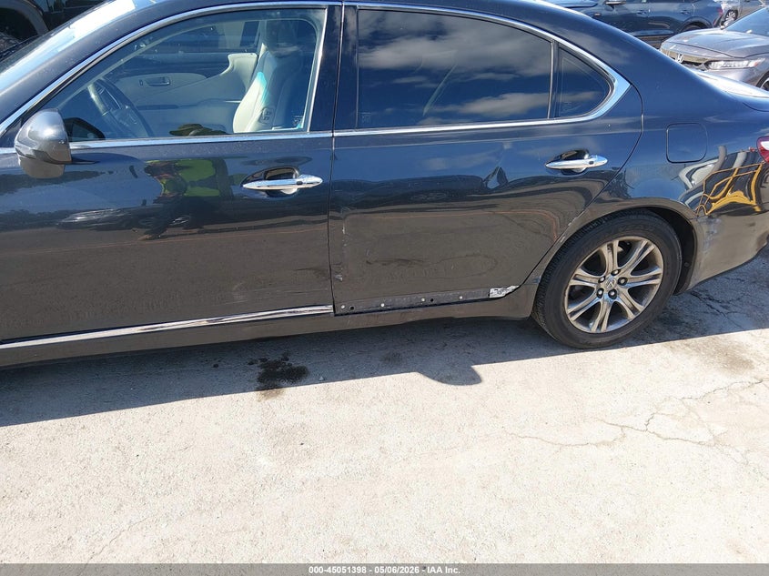2008 Lexus Ls VIN JTHGL46F485030401 IAAI salvage auction — LEFT SIDE, Salvage (California), sold $1,200 on 2026-07-13 (photo 6)