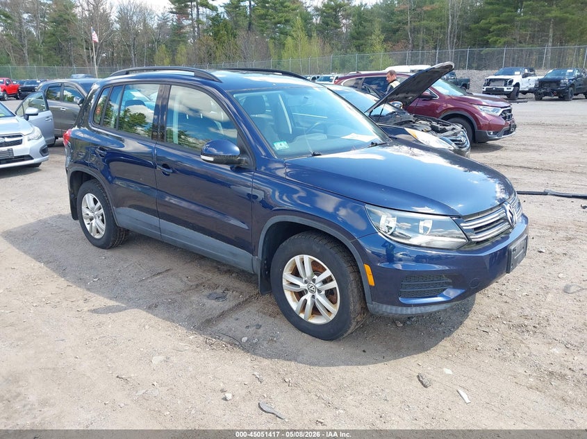 2015 Volkswagen Tiguan VIN WVGBV7AX3FW574480 IAAI salvage auction — NORMAL WEAR, Salvage (Texas), sold $675 on 2026-07-24 (photo 1)