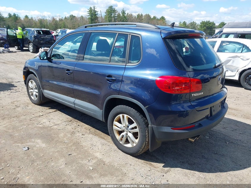 2015 Volkswagen Tiguan VIN WVGBV7AX3FW574480 IAAI salvage auction — NORMAL WEAR, Salvage (Texas), sold $675 on 2026-07-24 (photo 3)