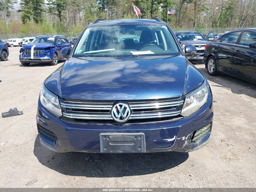 2015 Volkswagen Tiguan VIN WVGBV7AX3FW574480 IAAI salvage auction — NORMAL WEAR, Salvage (Texas), sold $675 on 2026-07-24 (photo 6)