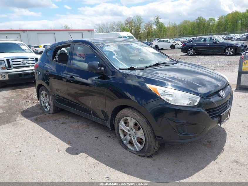 2011 Hyundai Tucson VIN KM8JT3AB0BU183243 IAAI salvage auction — THEFT, Mv-907A (New York), sold $725 on 2026-07-21 (photo 1)