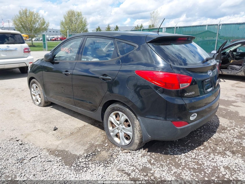 2011 Hyundai Tucson VIN KM8JT3AB0BU183243 IAAI salvage auction — THEFT, Mv-907A (New York), sold $725 on 2026-07-21 (photo 3)