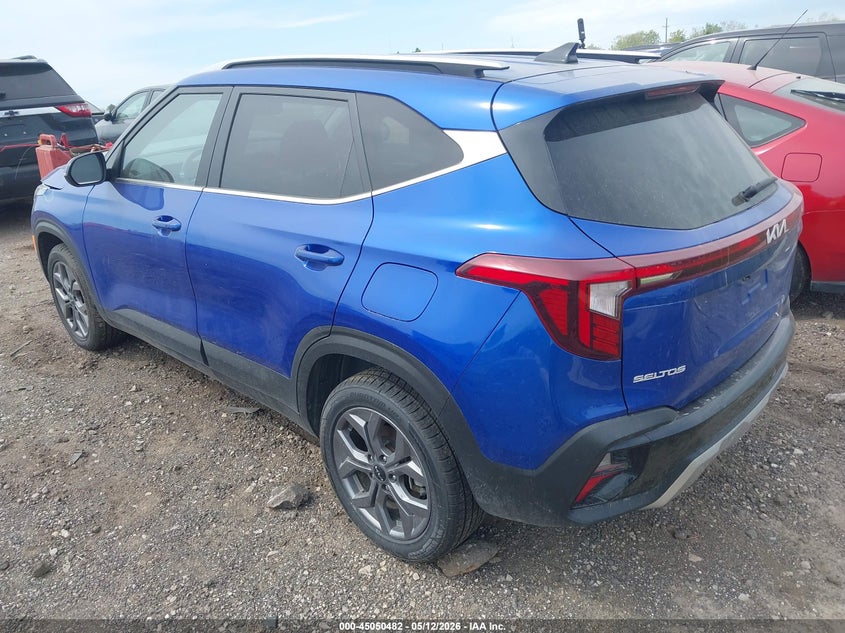 2024 Kia Seltos VIN KNDEUCAA5R7663684 IAAI salvage auction — FRONT END, Salvage (Michigan), sold $3,300 on 2026-07-09 (photo 3)
