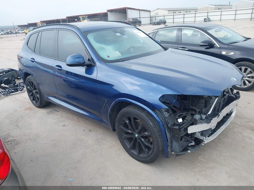 2024 BMW X3 VIN 5UX43DP00R9U49837 IAAI salvage auction — FRONT END, Original (Texas), sold $15,625 on 2026-07-20 (photo 1)