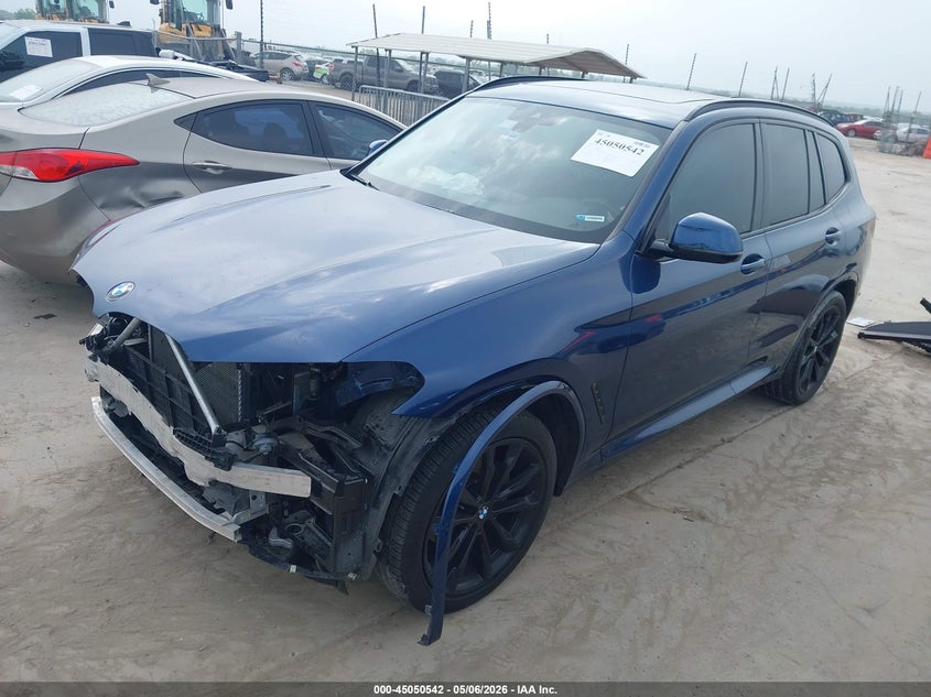 2024 BMW X3 VIN 5UX43DP00R9U49837 IAAI salvage auction — FRONT END, Original (Texas), sold $15,625 on 2026-07-20 (photo 2)