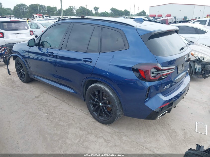 2024 BMW X3 VIN 5UX43DP00R9U49837 IAAI salvage auction — FRONT END, Original (Texas), sold $15,625 on 2026-07-20 (photo 3)