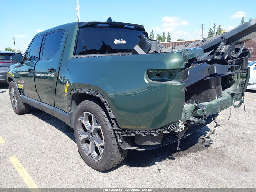 2023 Rivian R1t VIN 7FCTGAAA2PN017976 IAAI salvage auction — REAR END, Salvage (California), sold $18,800 on 2026-07-20 (photo 3)