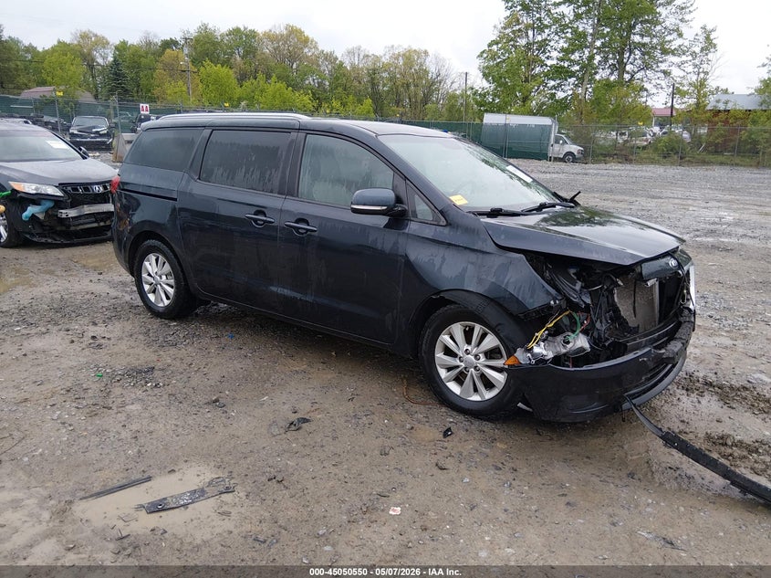 2017 Kia SEDONA VIN KNDMB5C15H6247911 IAAI salvage auction — FRONT END, Salvage (Ohio), sold $900 on 2026-07-19 (photo 1)