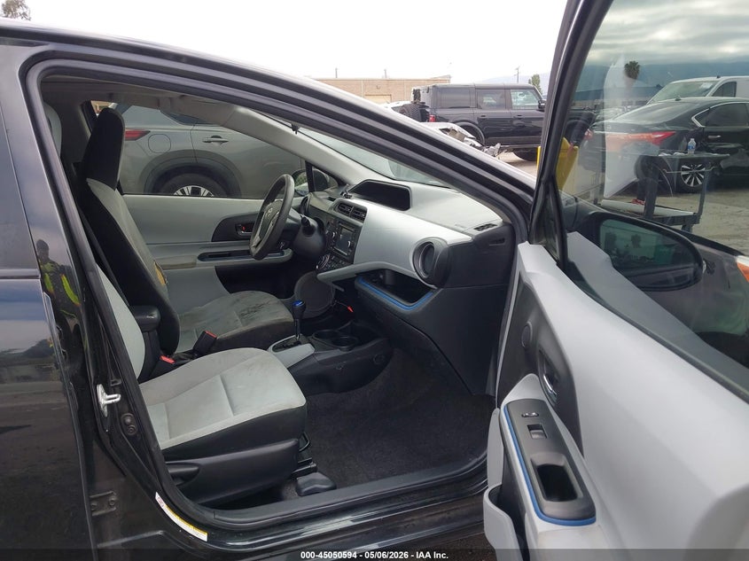 2012 Toyota Prius c VIN JTDKDTB38C1016872 IAAI salvage auction — LEFT FRONT, Salvage (California), sold $1,725 on 2026-07-20 (photo 5)