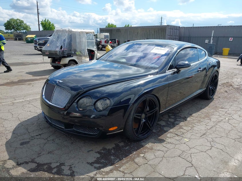 2004 Bentley Continental gt VIN SCBCR63W14C022182 IAAI salvage auction — VANDALISM, Salvage (California), sold $8,525 on 2026-07-08 (photo 2)