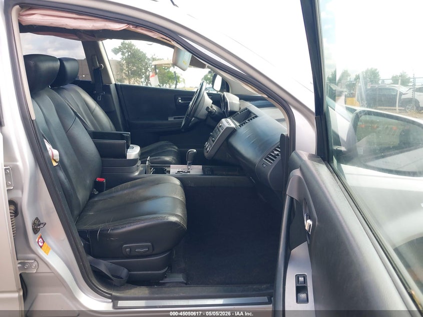 2006 Nissan Murano VIN JN8AZ08W86W506334 IAAI salvage auction — RIGHT SIDE, Salvage (California), sold $300 on 2026-07-08 (photo 5)
