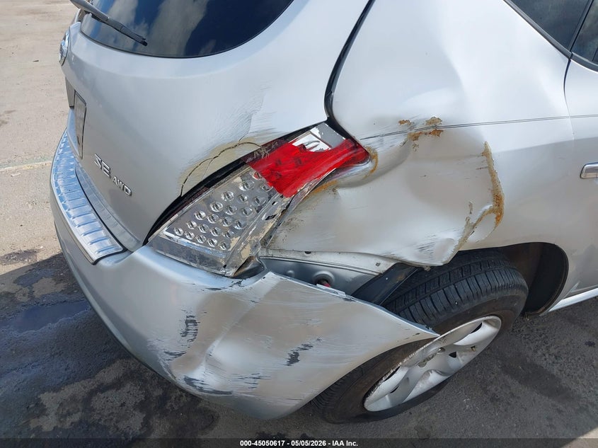 2006 Nissan Murano VIN JN8AZ08W86W506334 IAAI salvage auction — RIGHT SIDE, Salvage (California), sold $300 on 2026-07-08 (photo 6)