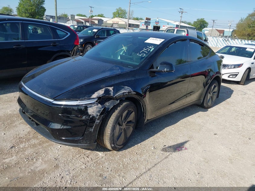 2026 Tesla Model y VIN 7SAYGDEE7TA472423 IAAI salvage auction — LEFT FRONT, Salvage (Illinois), sold $20,000 on 2026-07-09 (photo 2)