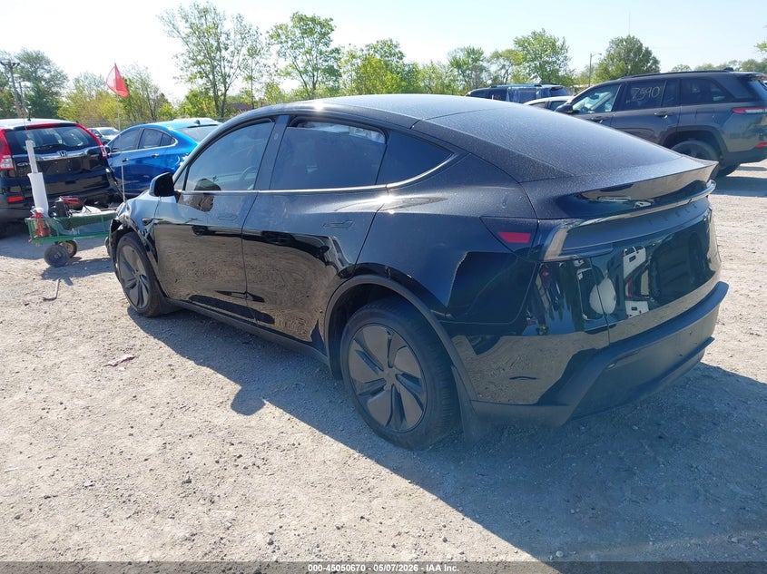 2026 Tesla Model y VIN 7SAYGDEE7TA472423 IAAI salvage auction — LEFT FRONT, Salvage (Illinois), sold $20,000 on 2026-07-09 (photo 3)