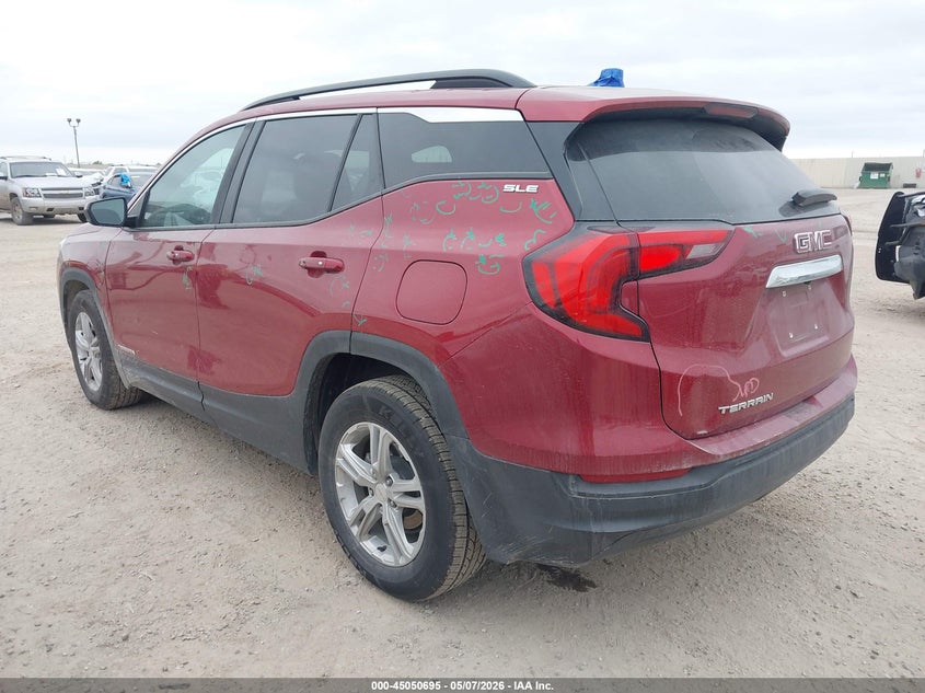 2021 Gmc Terrain VIN 3GKALMEV2ML341775 IAAI salvage auction — HAIL, Original (Texas), sold $7,775 on 2026-07-27 (photo 3)