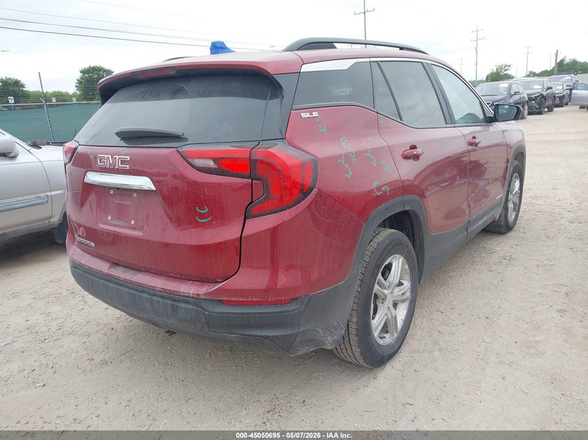 2021 Gmc Terrain VIN 3GKALMEV2ML341775 IAAI salvage auction — HAIL, Original (Texas), sold $7,775 on 2026-07-27 (photo 4)