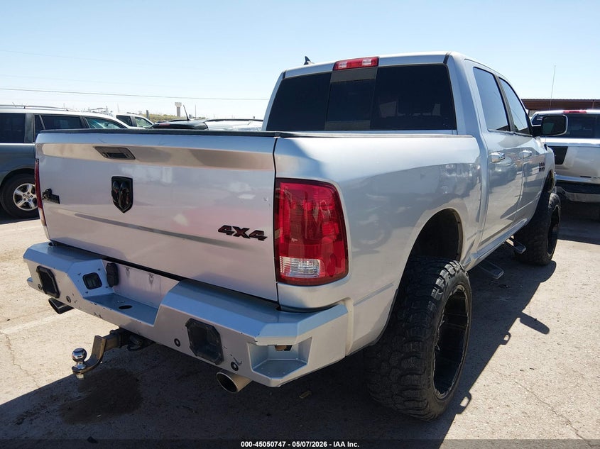 2016 Ram 1500 VIN 1C6RR7LM9GS174286 IAAI salvage auction — Burn Engine, Salvage (Texas), sold $1,900 on 2026-07-12 (photo 4)