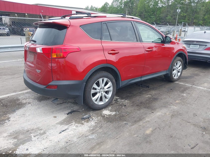 2013 Toyota Rav 4 VIN JTMDFREV8DD006958 IAAI salvage auction — RIGHT FRONT, Salvage (North Carolina), sold $3,850 on 2026-07-23 (photo 4)