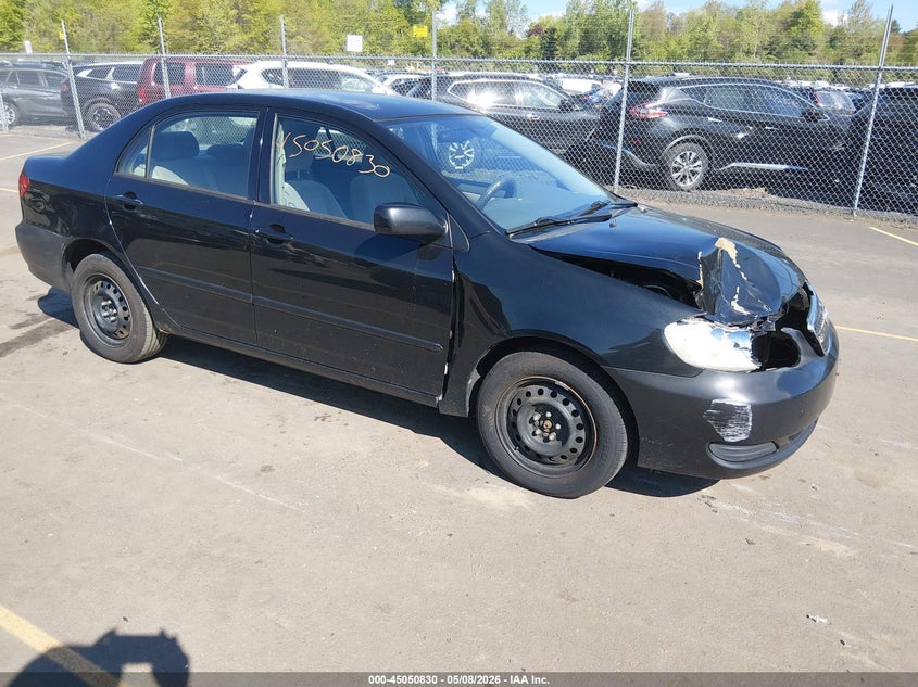 2005 Toyota Corolla VIN JTDBR32E252061158 IAAI salvage auction — RIGHT FRONT, Salvage (Idaho), sold $575 on 2026-07-23 (photo 1)