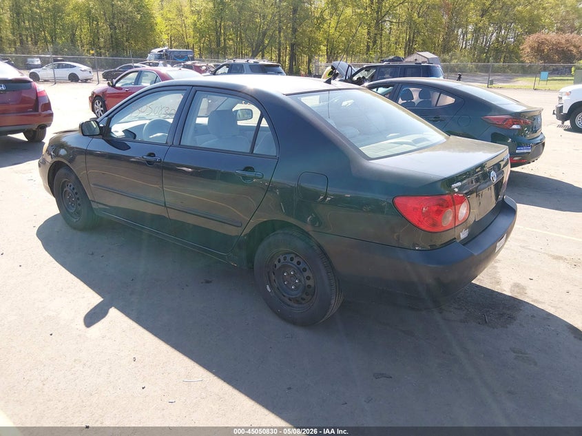 2005 Toyota Corolla VIN JTDBR32E252061158 IAAI salvage auction — RIGHT FRONT, Salvage (Idaho), sold $575 on 2026-07-23 (photo 3)