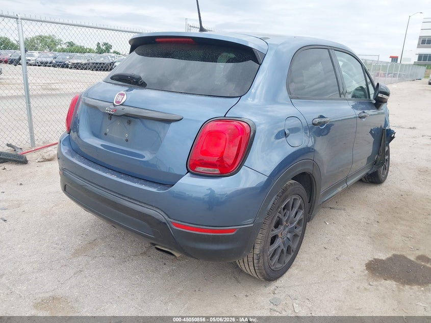 2018 Fiat 500x VIN ZFBCFXCB1JP703085 IAAI salvage auction — FRONT END, Salvage (Texas), sold $500 on 2026-07-28 (photo 4)