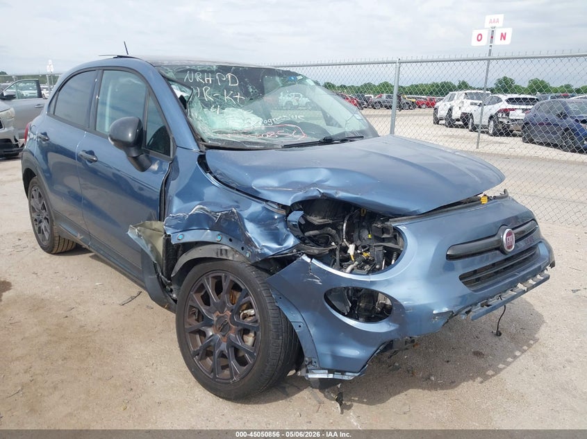 2018 Fiat 500x VIN ZFBCFXCB1JP703085 IAAI salvage auction — FRONT END, Salvage (Texas), sold $500 on 2026-07-28 (photo 6)