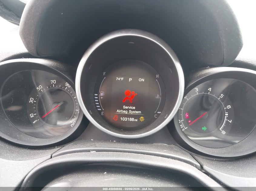 2018 Fiat 500x VIN ZFBCFXCB1JP703085 IAAI salvage auction — FRONT END, Salvage (Texas), sold $500 on 2026-07-28 (photo 7)