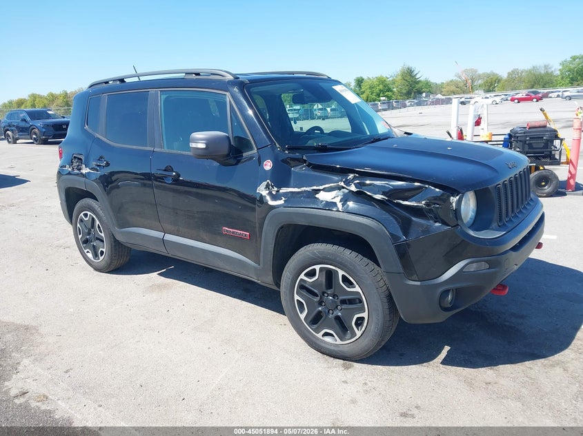 2016 Jeep Renegade VIN ZACCJBCT5GPD01041 IAAI salvage auction — SIDE, Clear (Indiana), sold $1,625 on 2026-07-31 (photo 1)