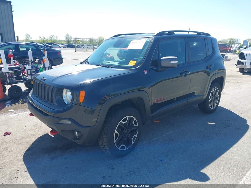 2016 Jeep Renegade VIN ZACCJBCT5GPD01041 IAAI salvage auction — SIDE, Clear (Indiana), sold $1,625 on 2026-07-31 (photo 2)