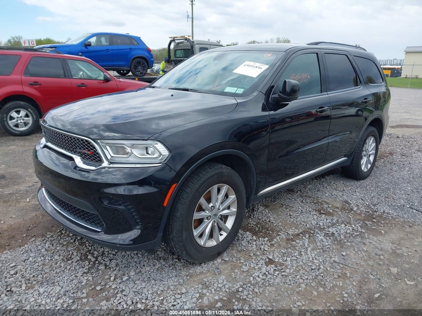 2023 Dodge Durango VIN 1C4RDJAG3PC715117 IAAI salvage auction — RIGHT FRONT, Mv-907A (New York), sold $9,900 on 2026-07-28 (photo 2)