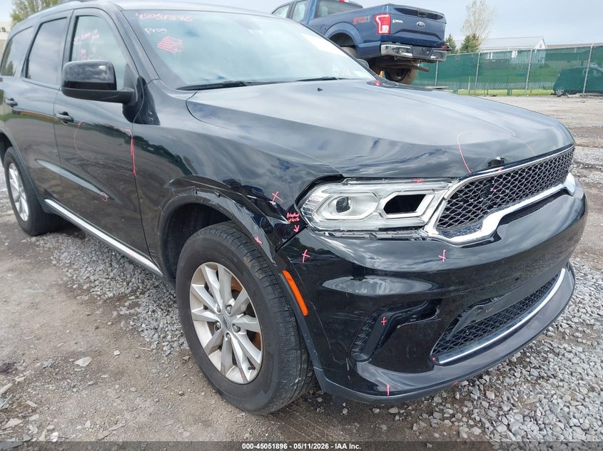2023 Dodge Durango VIN 1C4RDJAG3PC715117 IAAI salvage auction — RIGHT FRONT, Mv-907A (New York), sold $9,900 on 2026-07-28 (photo 6)