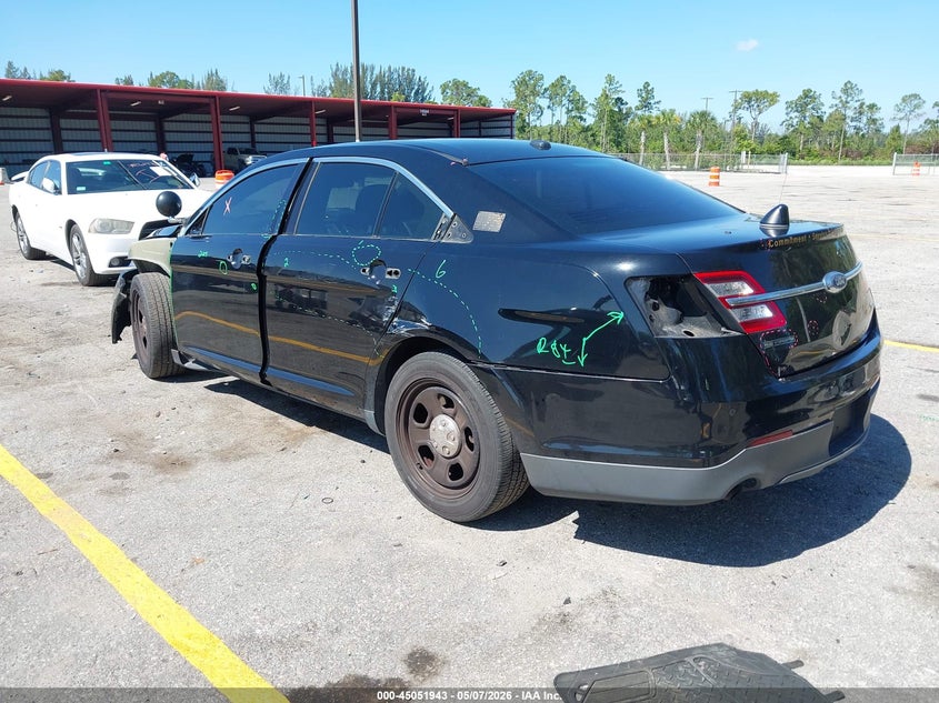 2016 Ford Police VIN 1FAHP2MK1GG123304 IAAI salvage auction — SIDE, Rebuildable (Florida), sold $700 on 2026-07-06 (photo 3)