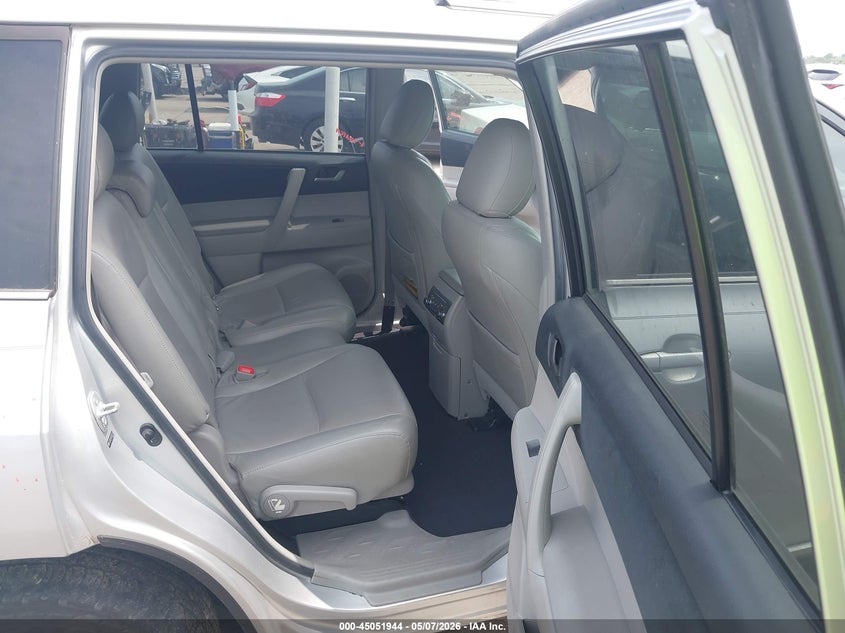 2012 Toyota Highlander VIN 5TDZA3EH1CS029755 IAAI salvage auction — FRONT END, Original (Texas), sold $4,375 on 2026-07-08 (photo 8)