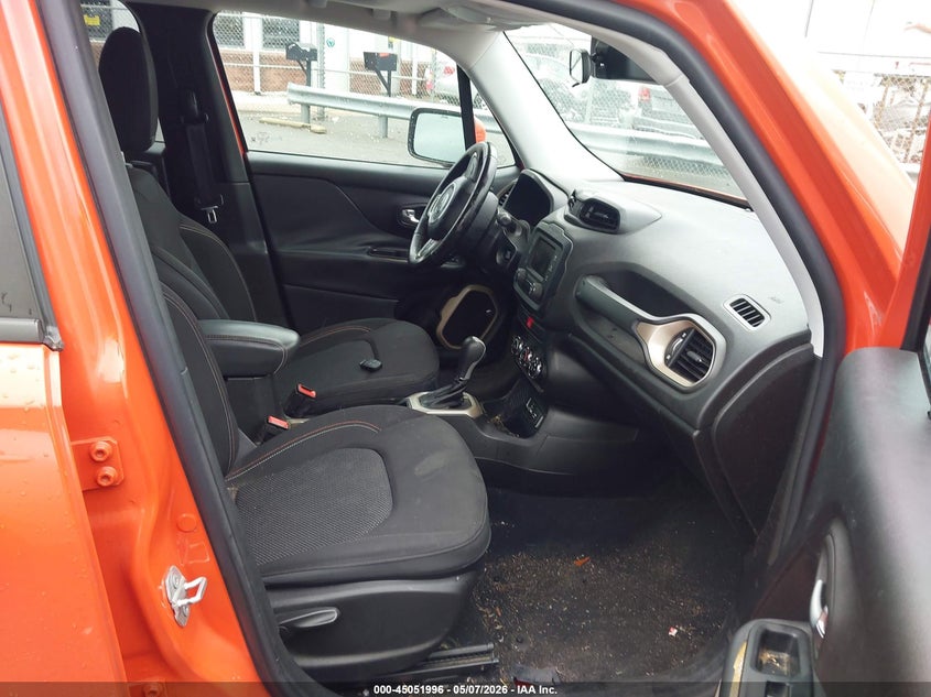 2016 Jeep Renegade VIN ZACCJABT1GPD06362 IAAI salvage auction — RIGHT FRONT, Salvage (North Carolina), sold $1,250 on 2026-07-13 (photo 5)