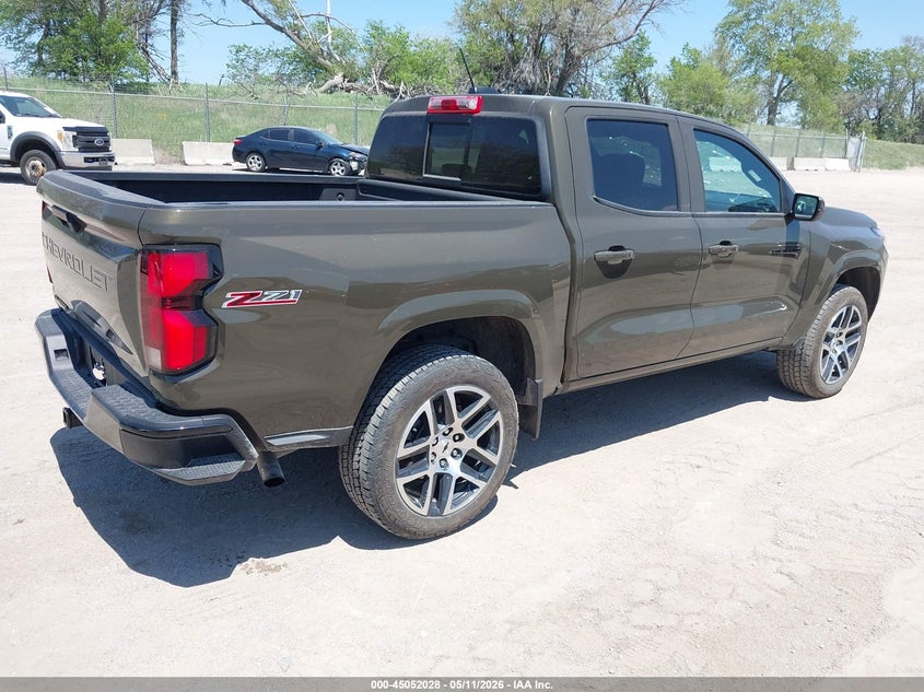 2024 Chevrolet Colorado VIN 1GCPTDEK9R1203998 IAAI salvage auction — HAIL, Salvage (Nebraska), sold $16,500 on 2026-07-30 (photo 4)