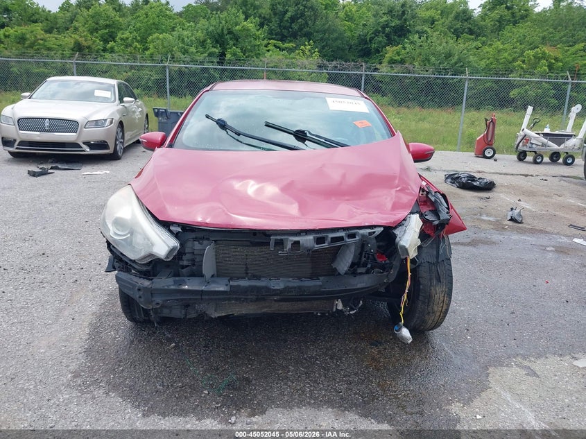 2015 Kia Forte VIN KNAFX4A62F5414163 IAAI salvage auction — FRONT END, Salvage (Louisiana), sold $75 on 2026-07-07 (photo 6)