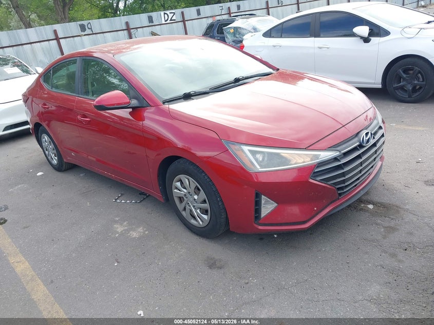 2019 Hyundai Elantra VIN KMHD74LF9KU799160 IAAI salvage auction — REAR END, Salvage (Idaho), sold $1,800 on 2026-07-30 (photo 1)