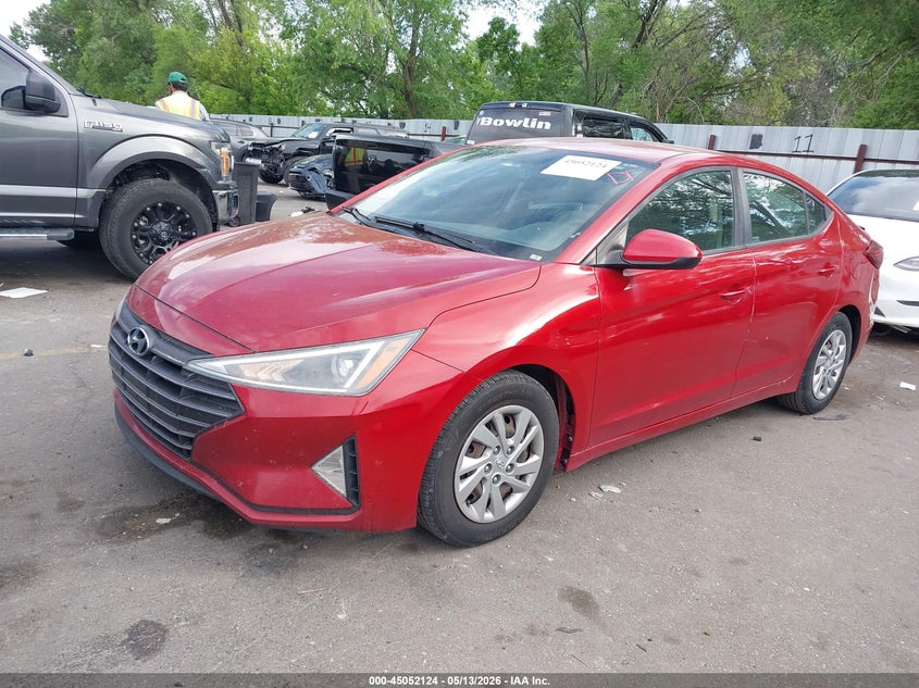 2019 Hyundai Elantra VIN KMHD74LF9KU799160 IAAI salvage auction — REAR END, Salvage (Idaho), sold $1,800 on 2026-07-30 (photo 2)