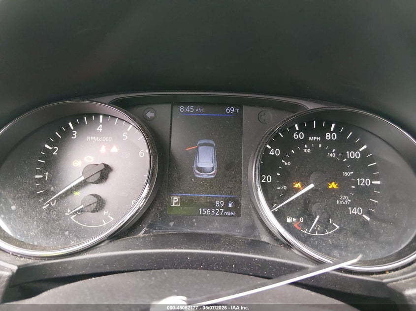 2019 Nissan Rogue VIN JN1BJ1CR2KW625332 IAAI salvage auction — RIGHT SIDE, Salvage (North Carolina), sold $2,350 on 2026-07-22 (photo 7)