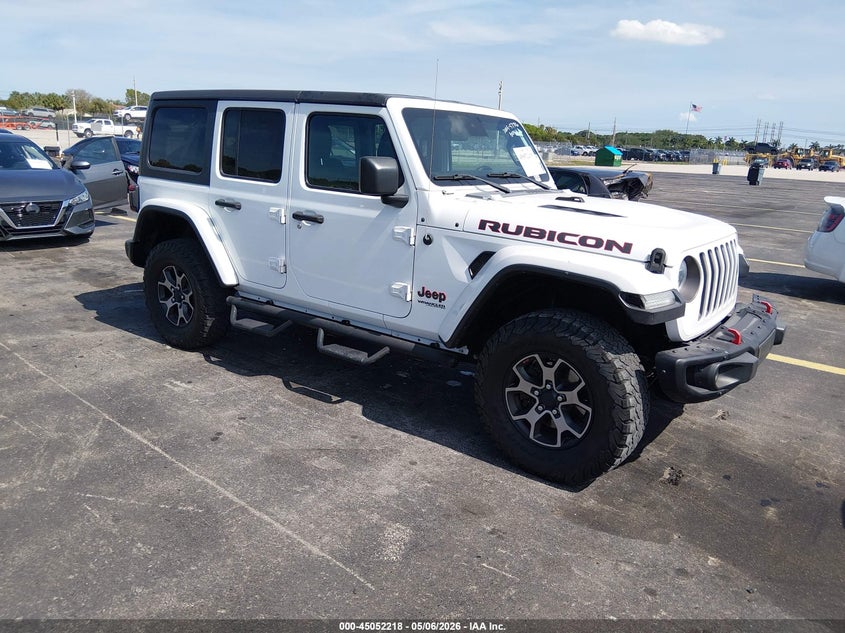 2019 Jeep Wrangler unlimited VIN 1C4HJXFG0KW524570 — IAAI salvage auction photo