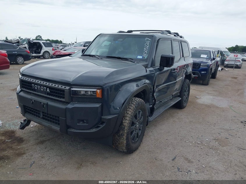 2025 Toyota Land cruiser VIN JTEABFAJ8SK049085 IAAI salvage auction — LEFT SIDE, Original (Texas), sold $40,025 on 2026-07-27 (photo 2)