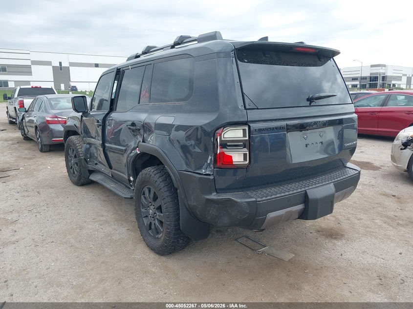 2025 Toyota Land cruiser VIN JTEABFAJ8SK049085 IAAI salvage auction — LEFT SIDE, Original (Texas), sold $40,025 on 2026-07-27 (photo 3)
