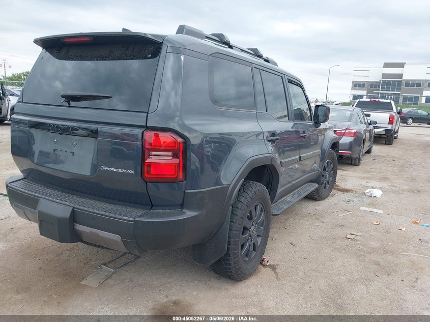2025 Toyota Land cruiser VIN JTEABFAJ8SK049085 IAAI salvage auction — LEFT SIDE, Original (Texas), sold $40,025 on 2026-07-27 (photo 4)