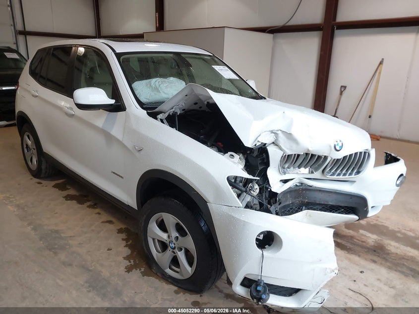 2012 BMW X3 VIN 5UXWX5C59CL724670 IAAI salvage auction — FRONT END, Salvage (North Carolina), sold $25 on 2026-07-27 (photo 1)