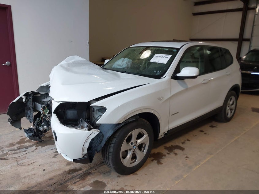 2012 BMW X3 VIN 5UXWX5C59CL724670 IAAI salvage auction — FRONT END, Salvage (North Carolina), sold $25 on 2026-07-27 (photo 2)
