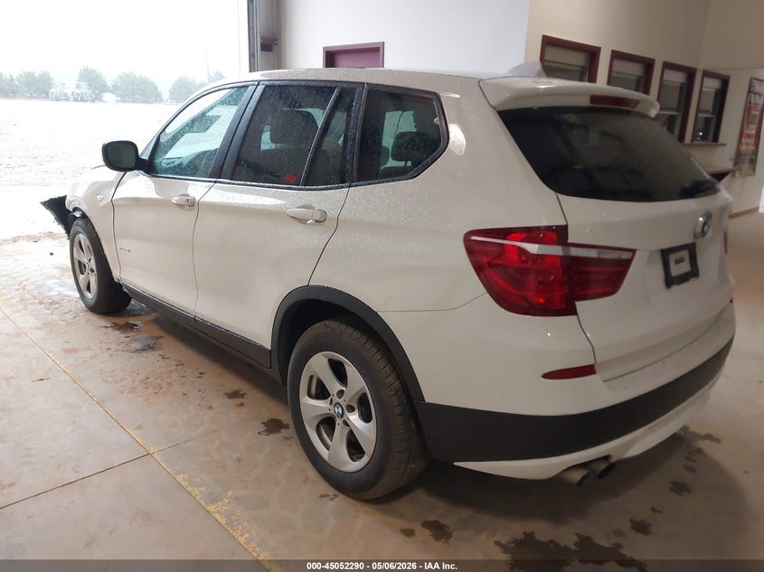 2012 BMW X3 VIN 5UXWX5C59CL724670 IAAI salvage auction — FRONT END, Salvage (North Carolina), sold $25 on 2026-07-27 (photo 3)