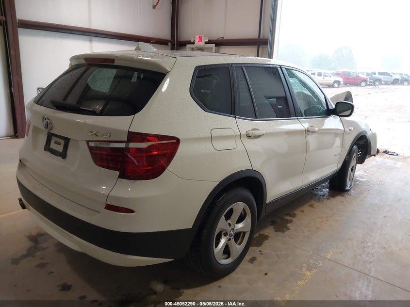 2012 BMW X3 VIN 5UXWX5C59CL724670 IAAI salvage auction — FRONT END, Salvage (North Carolina), sold $25 on 2026-07-27 (photo 4)