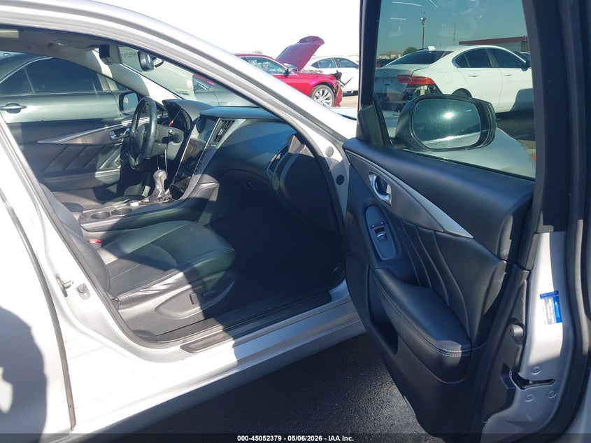 2014 Infiniti Q50 VIN JN1BV7AP3EM686360 IAAI salvage auction — REAR END, Salvage (Arizona), sold $1,050 on 2026-07-07 (photo 5)