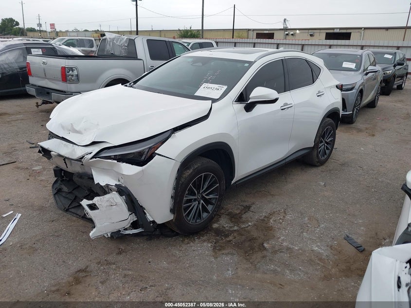 2024 Lexus Nx VIN JTJGKCEZ9R5018270 IAAI salvage auction — FRONT END, Salvage (Texas), sold $20,650 on 2026-07-08 (photo 2)