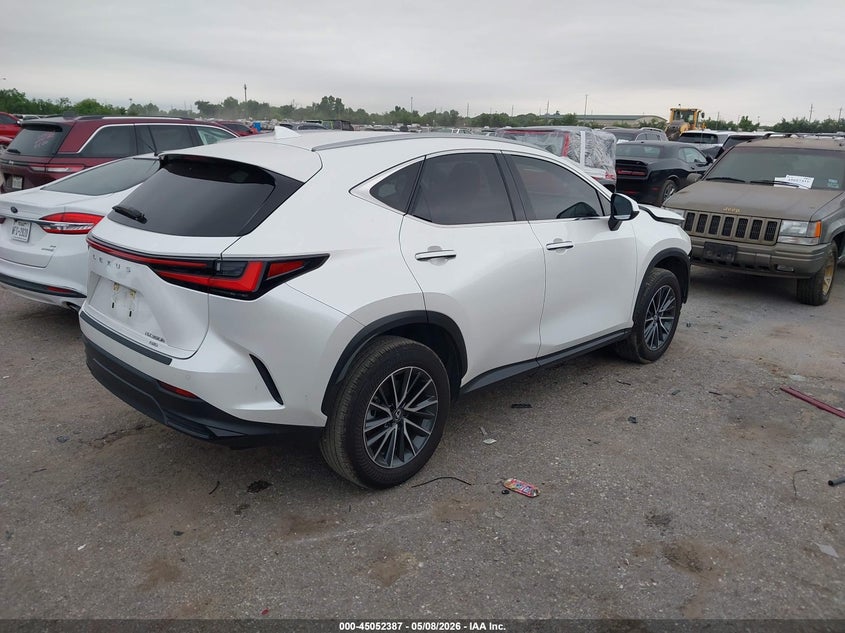 2024 Lexus Nx VIN JTJGKCEZ9R5018270 IAAI salvage auction — FRONT END, Salvage (Texas), sold $20,650 on 2026-07-08 (photo 4)
